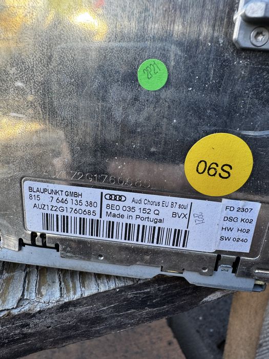 Автомагнитола штатная магнитола Audi A4 B7