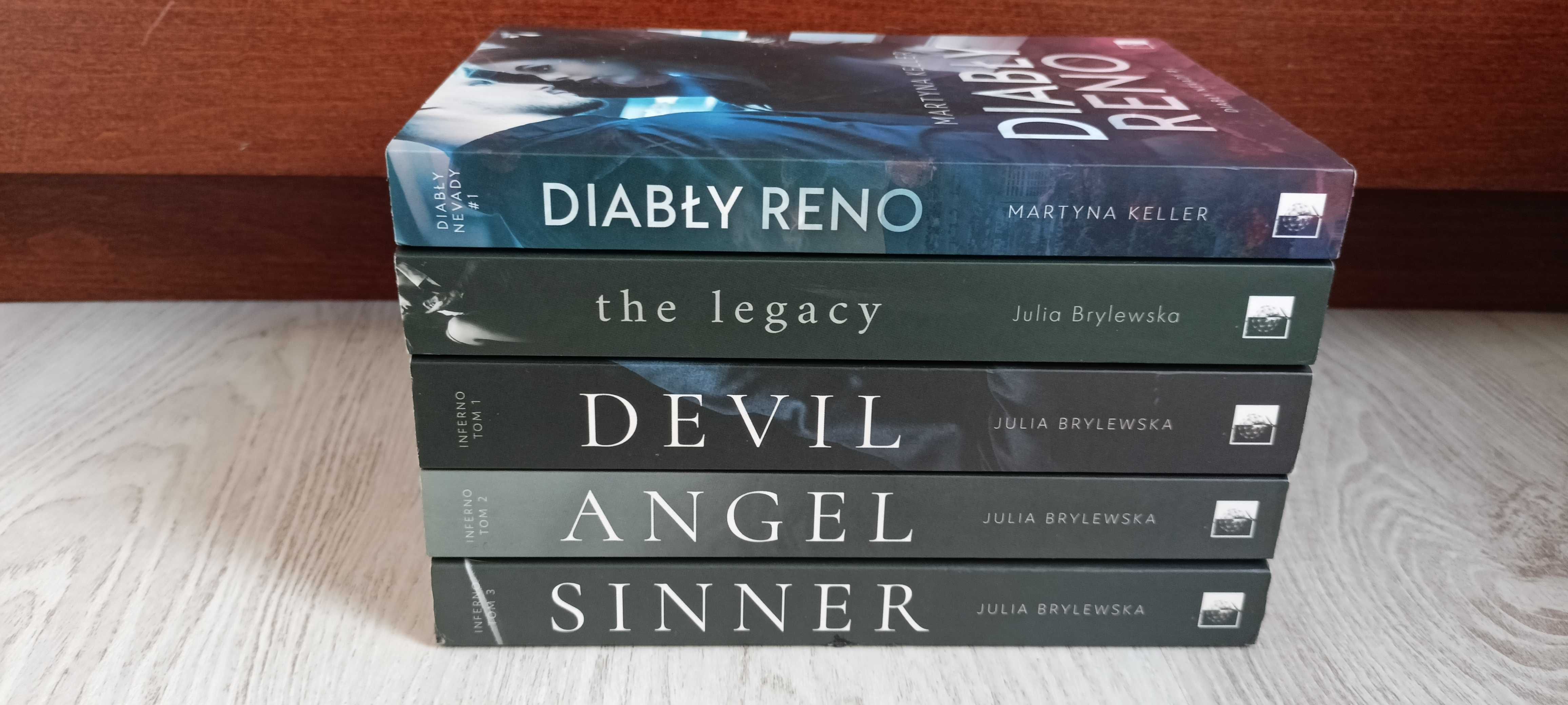 5x Brylewska Devil Angel Sinner The Legacy Martyna Keller Diabły Reno