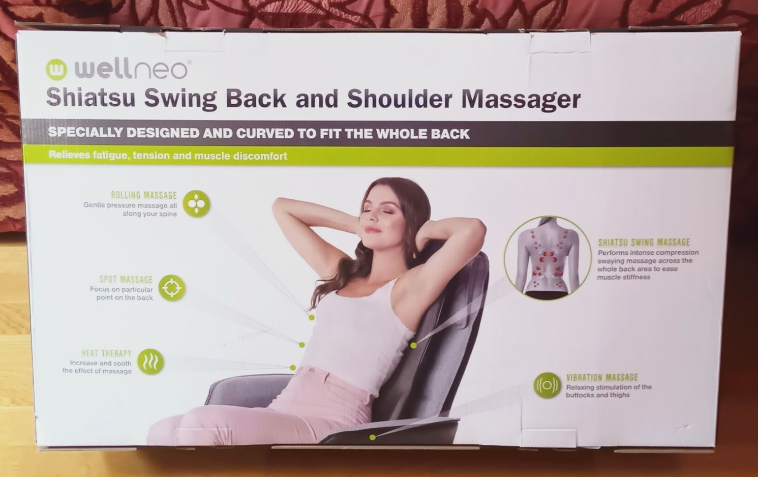 Shiatsu Swing Back and Shoulder Massager