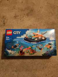 Klocki LEGO City Łódź do nurkowania badacza 60377