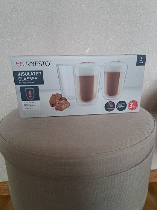 Szklanki  termiczne   nowe