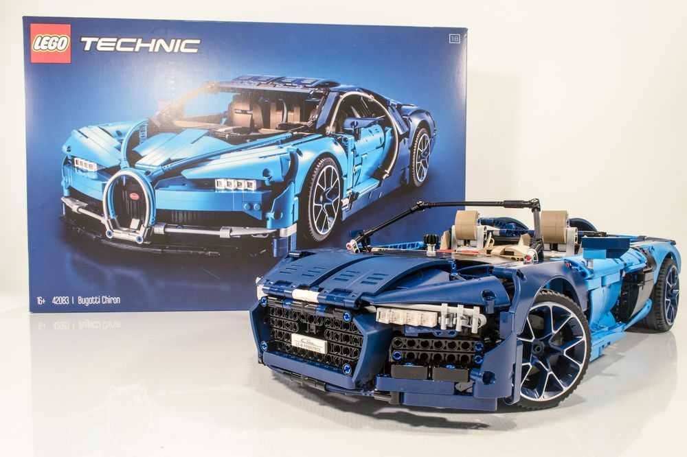 Audi R8 - Инструкция по сборке на базе Lego Bugatti Chiron 42083