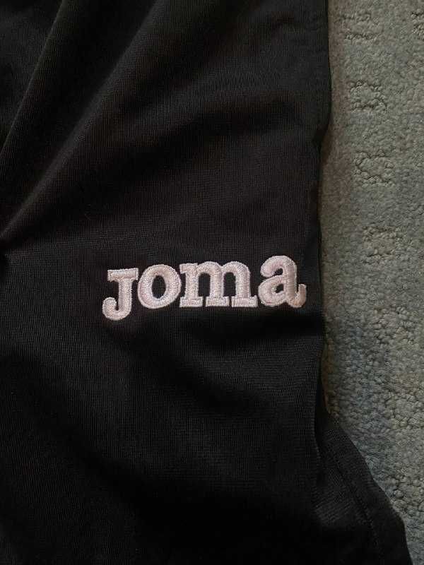 Joma штаны спортивные черные на мальчика 10-13 лет