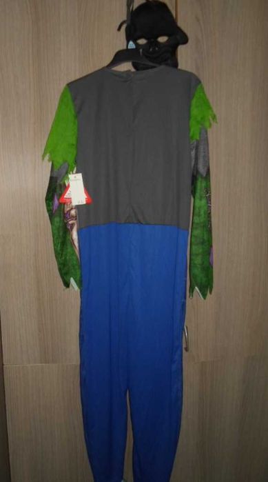 Новый костюм карнавальный ЗОМБИ ПИРАТ с маской 13-14 лет рост 164