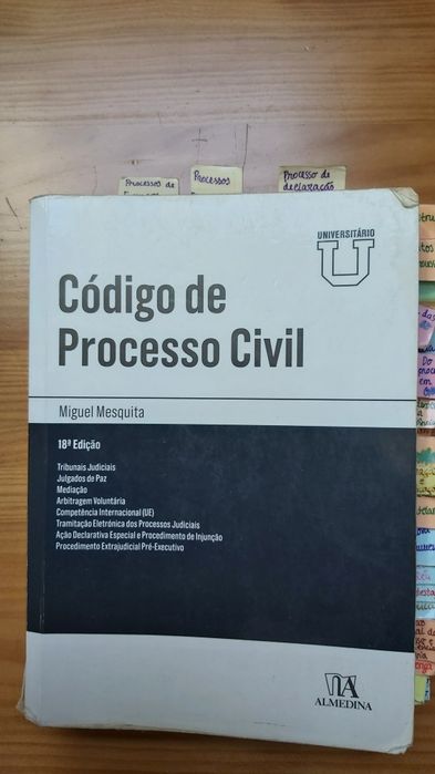 Código Civil e Código Processo Civil