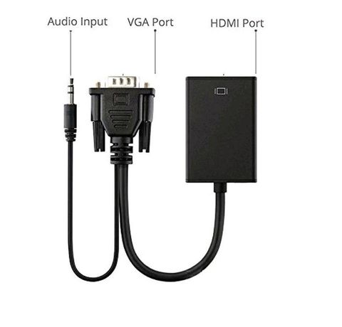 Conversor VGA to HDMI Novo