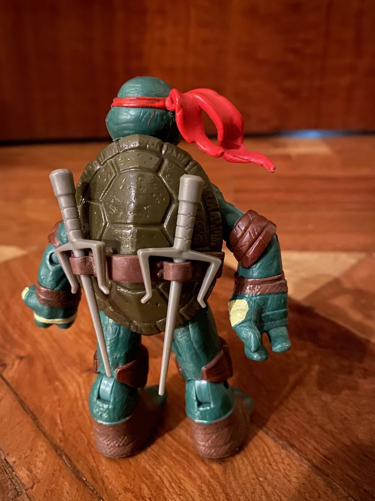 Tartaruga ninja Raphael e Shredder