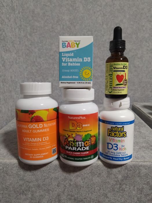 Вітанін Д3, iherb, дорослий вітамін Д3,