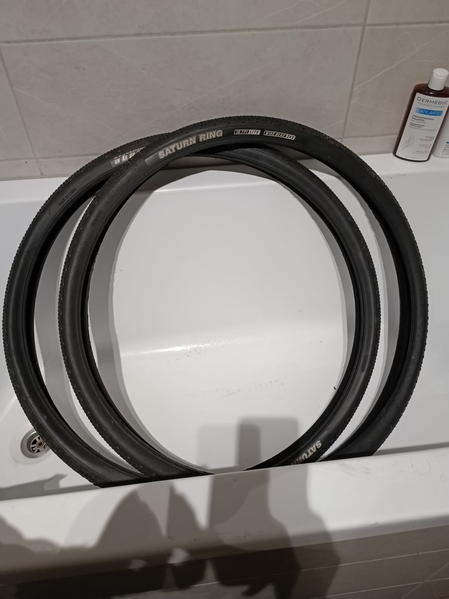 Opony gravel 700x38c obor Saturn rings esker 2.0