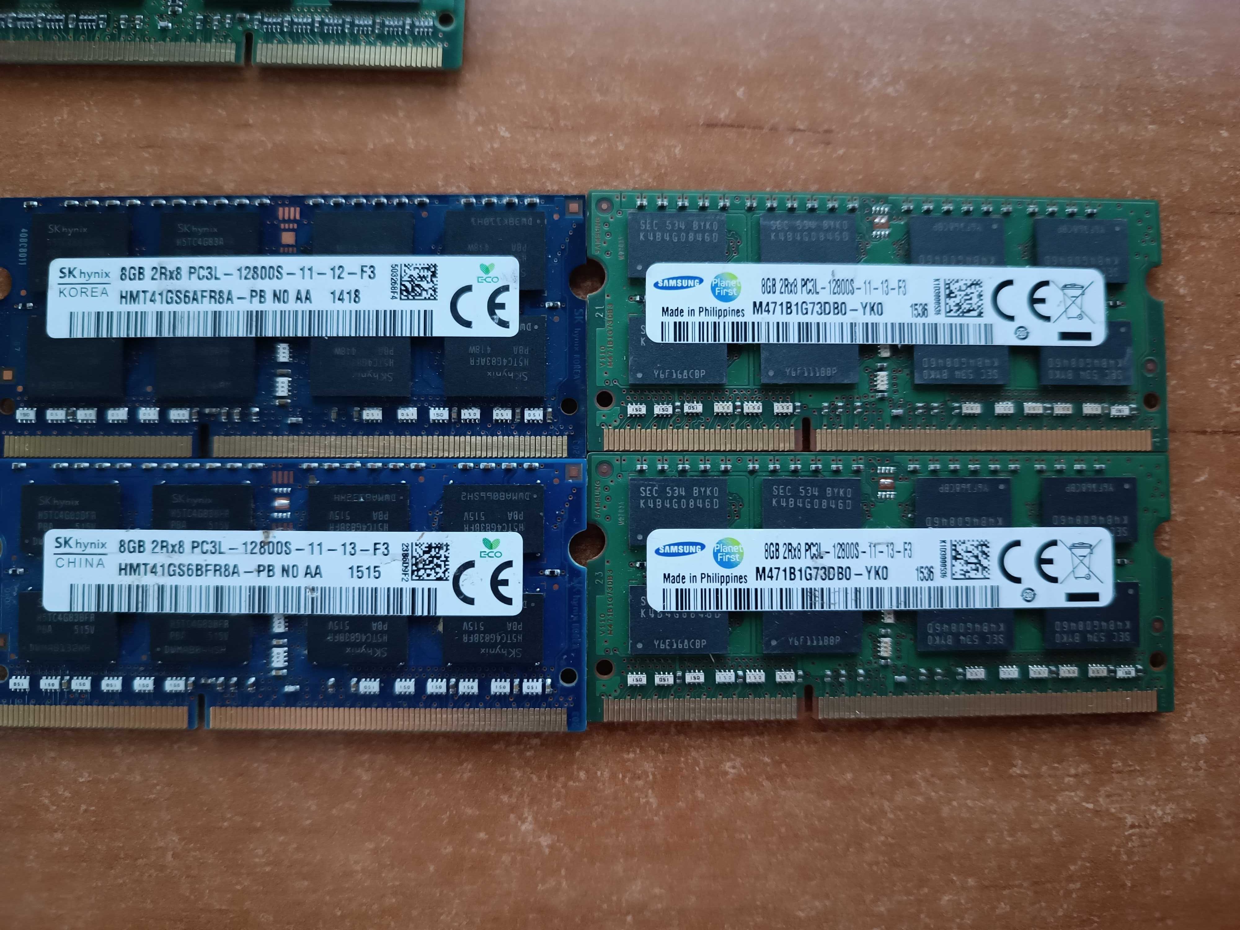 Оперативная память для ноутбука PC3L 1600 DDR3 8GB 1.35V 12800 SODIMM