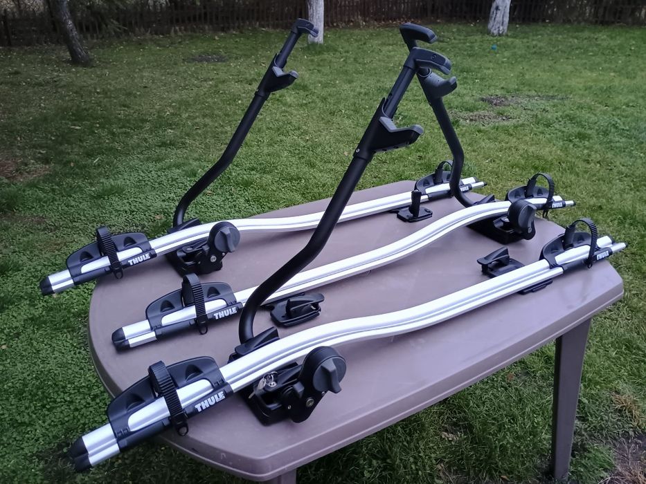 Uchwyt bagażnik rowerowy Thule Proride 591 zestaw 3 szt one key system