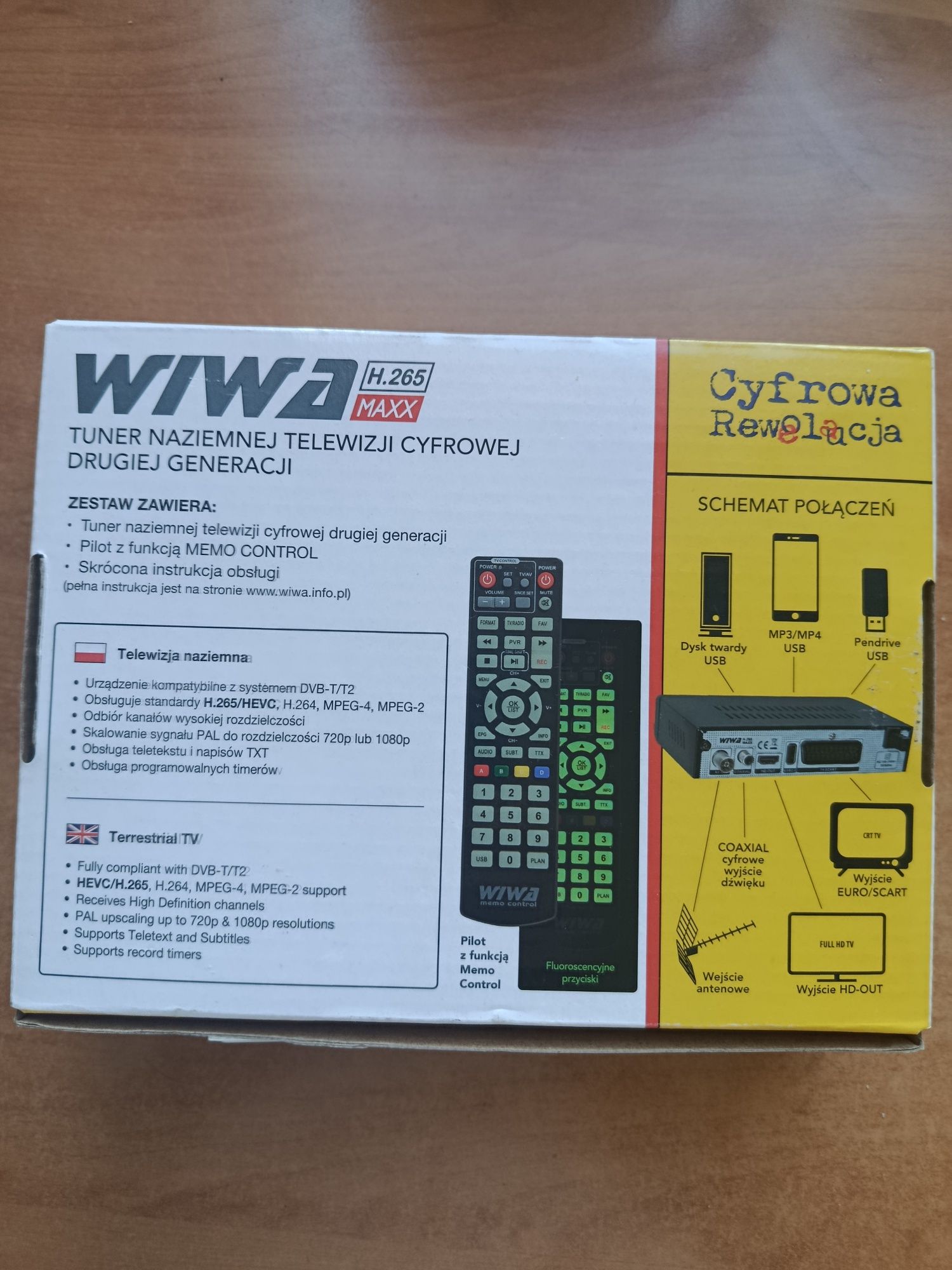 Dekoder DVB-T2 Nowy