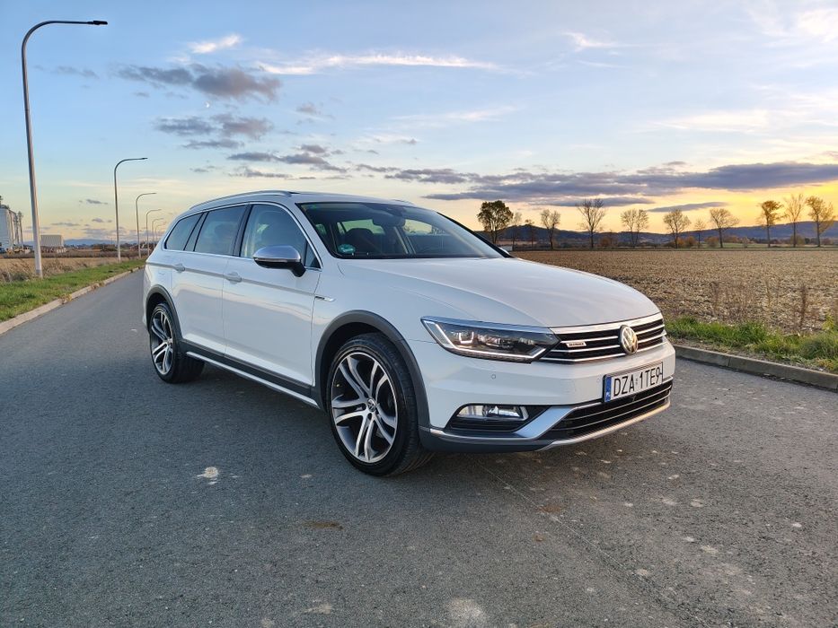 Passat Alltrack/91 tys km/4x4/kamera 360/Webasto/Hak/Tablet/ZAMIANA
