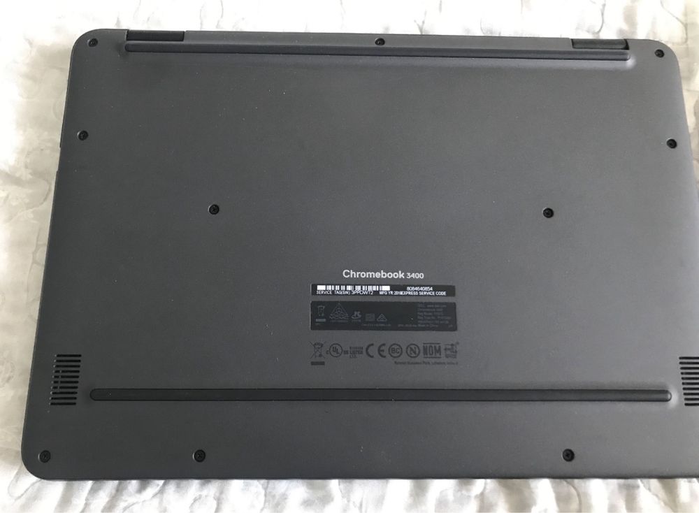 Ноутбук Chromebook Dell 3400 14”/N4000/4/32/UHD600/6-8 год/PlayMarket