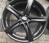 Felgi 17'' 5x112 VW, SKODA, AUDI A4, A5, A6, A7 - AEZ Yacht Dark