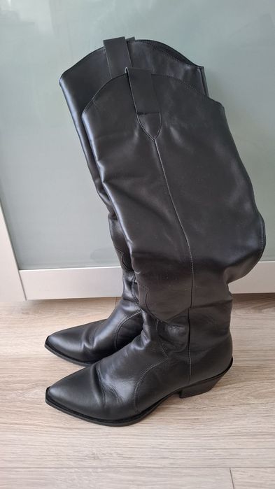 Кожані козачки жіночі