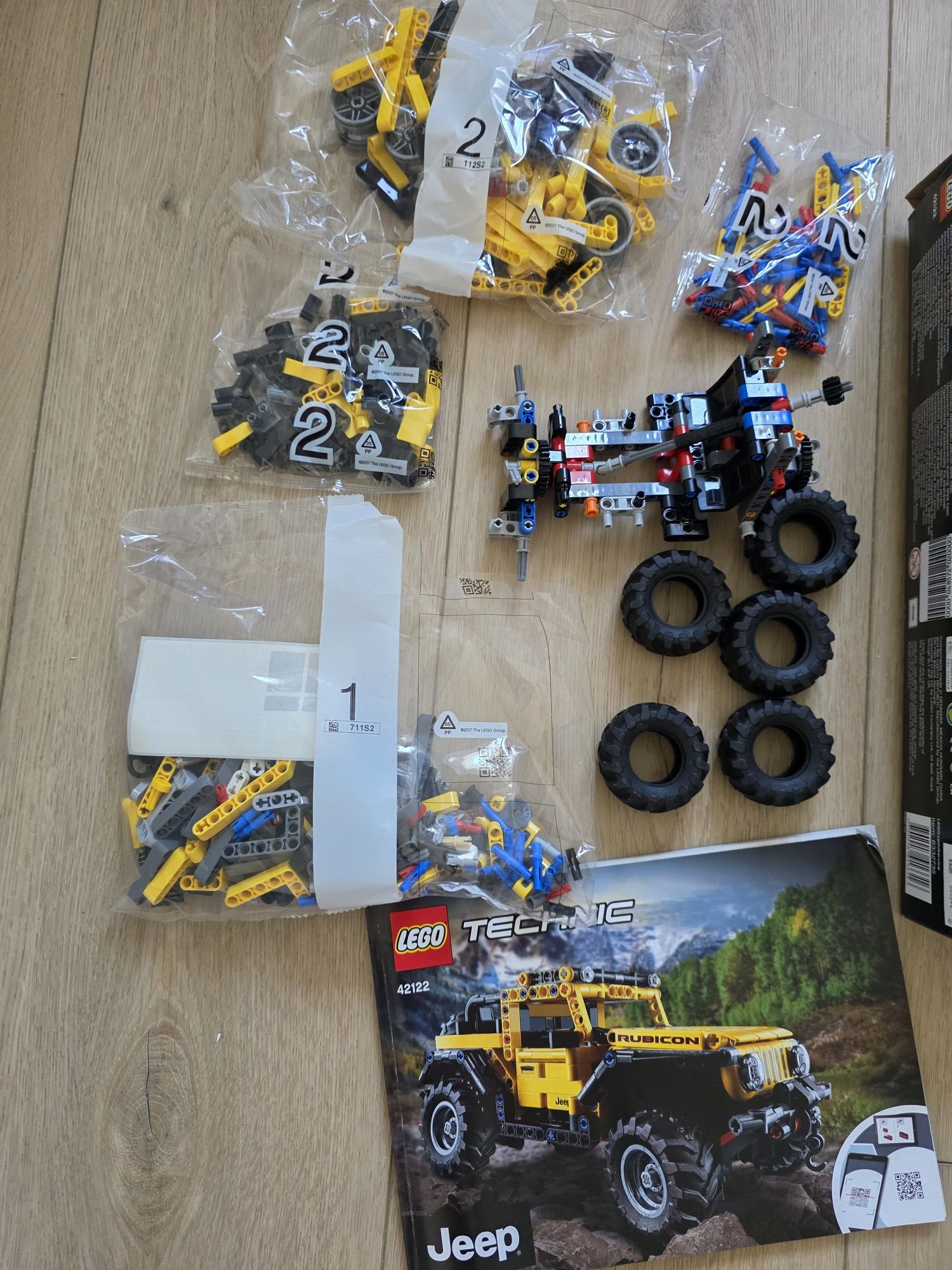 Lego technic jeep wrangler 42122