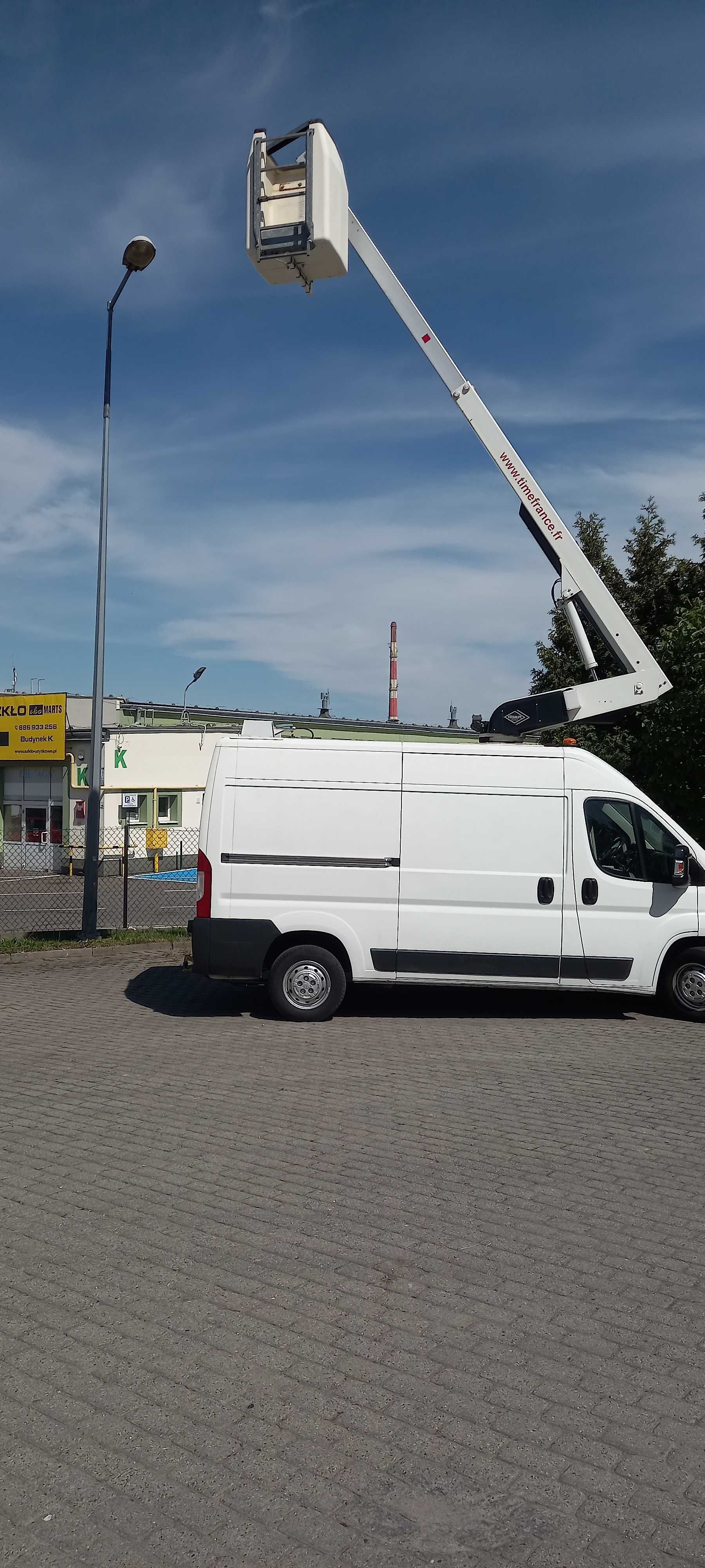 Zamiana  Citroën Jumper Podnośnik koszowy Ducato Boxer master