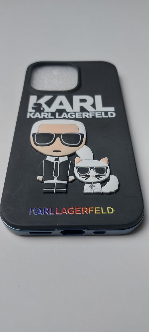 Nowe silikonowe etui IPHONE 13PRO Karl Lagerfeld