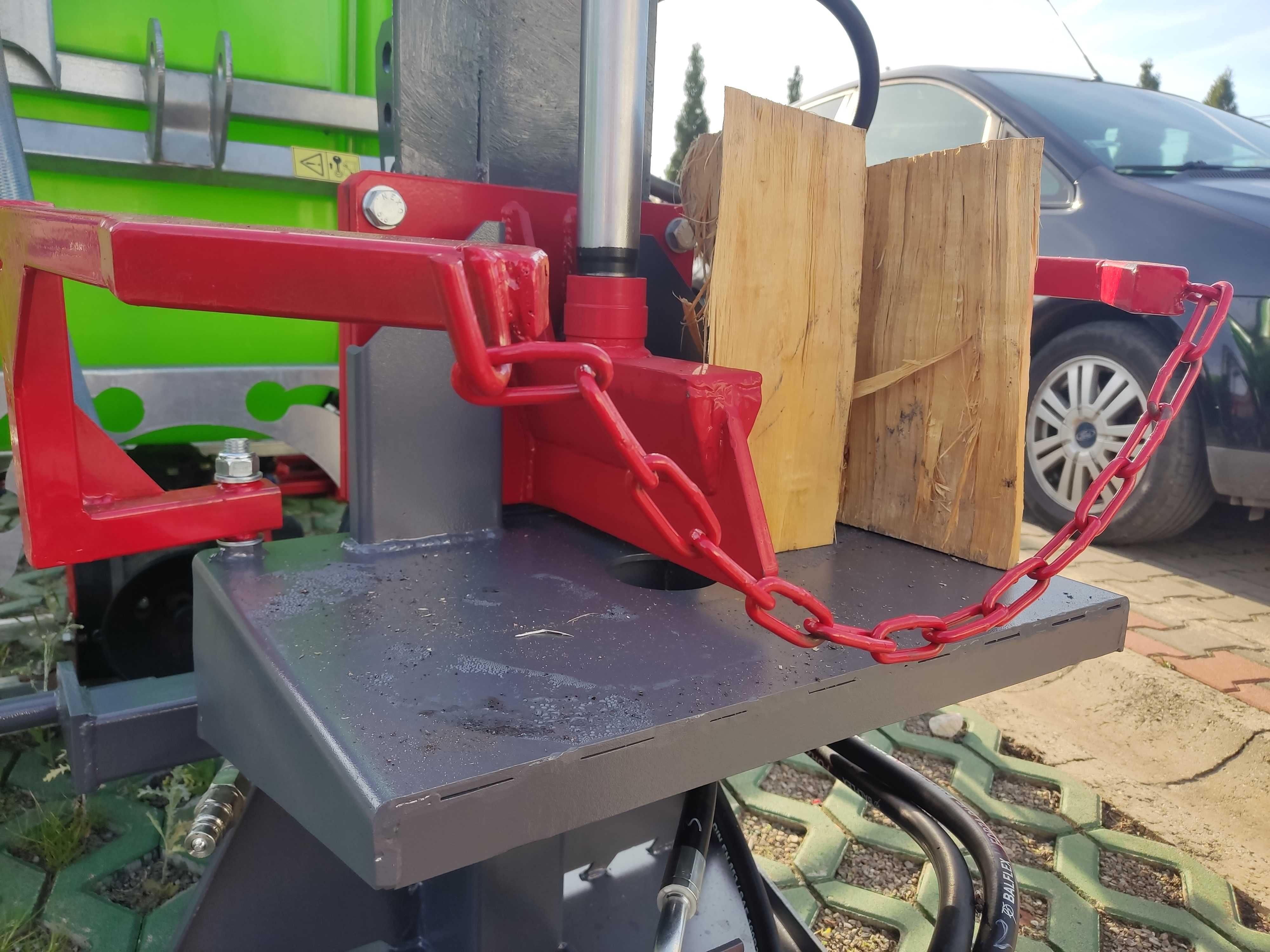 Łuparka hydrauliczna 20t pionowa do drewna