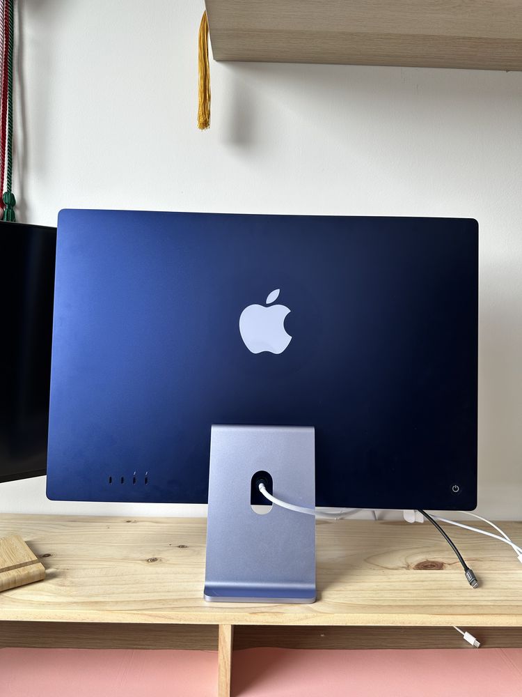 iMac 24 cale 2021 M1 fioletowy
