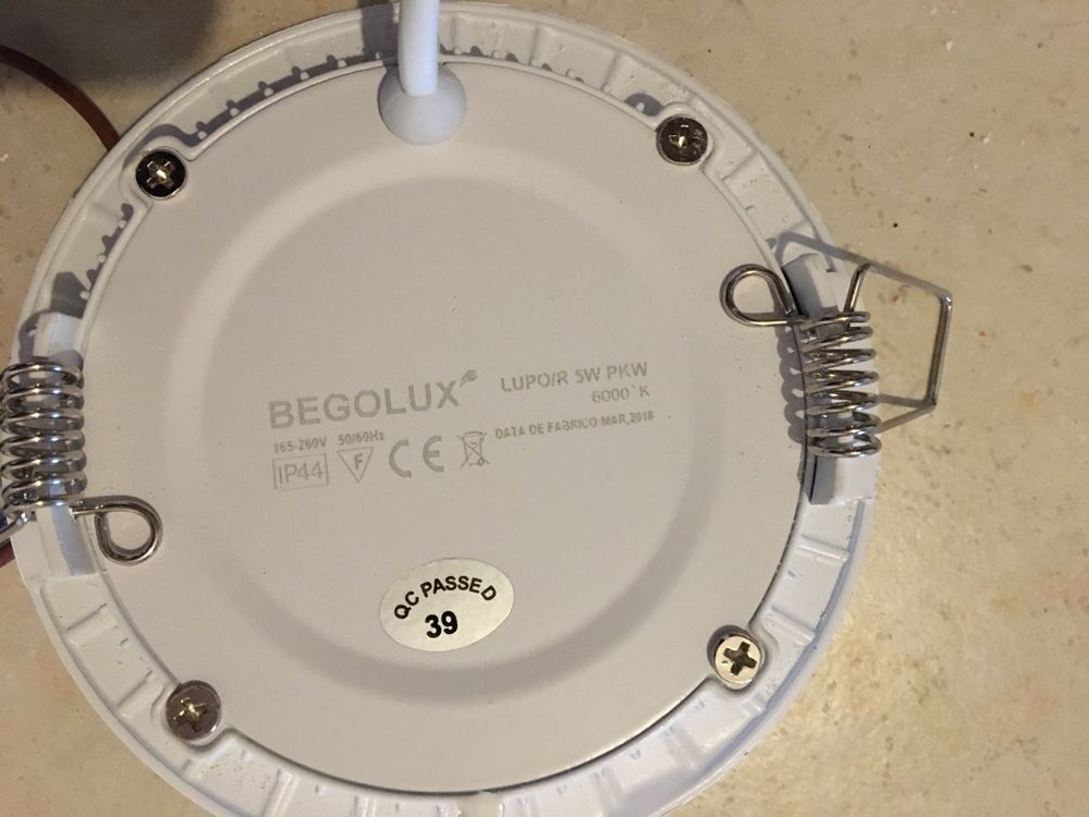 Projectores redondos begolux led 5 W