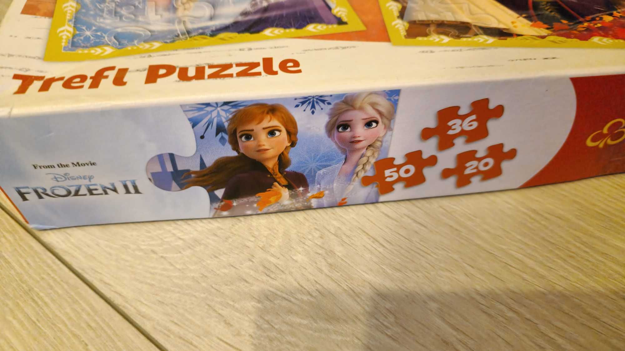 Puzzle Kraina Lodu II Frozen Trefl 3w1