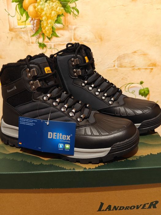 Мужские термо ботинки сапоги зима