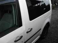 vw caddy 3 drzwi biale