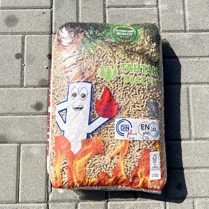 Dostępny od ręki Pellet Olczyk Wirex certyfikowany A1 Pelet