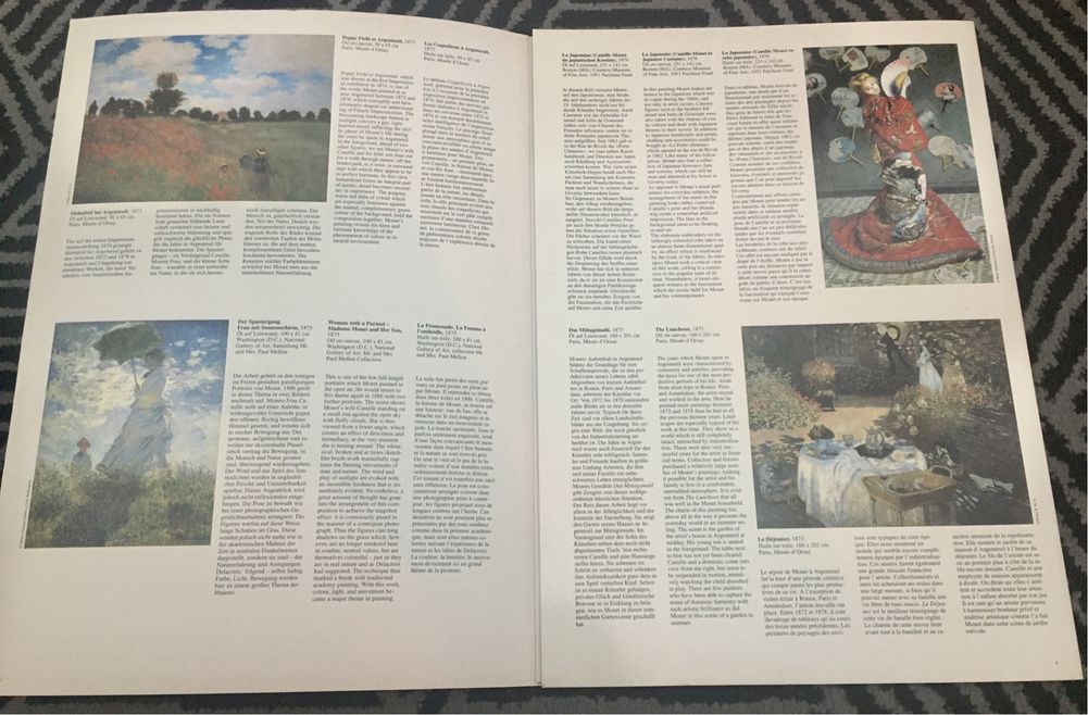 Taschen PosterBook Claude Monet