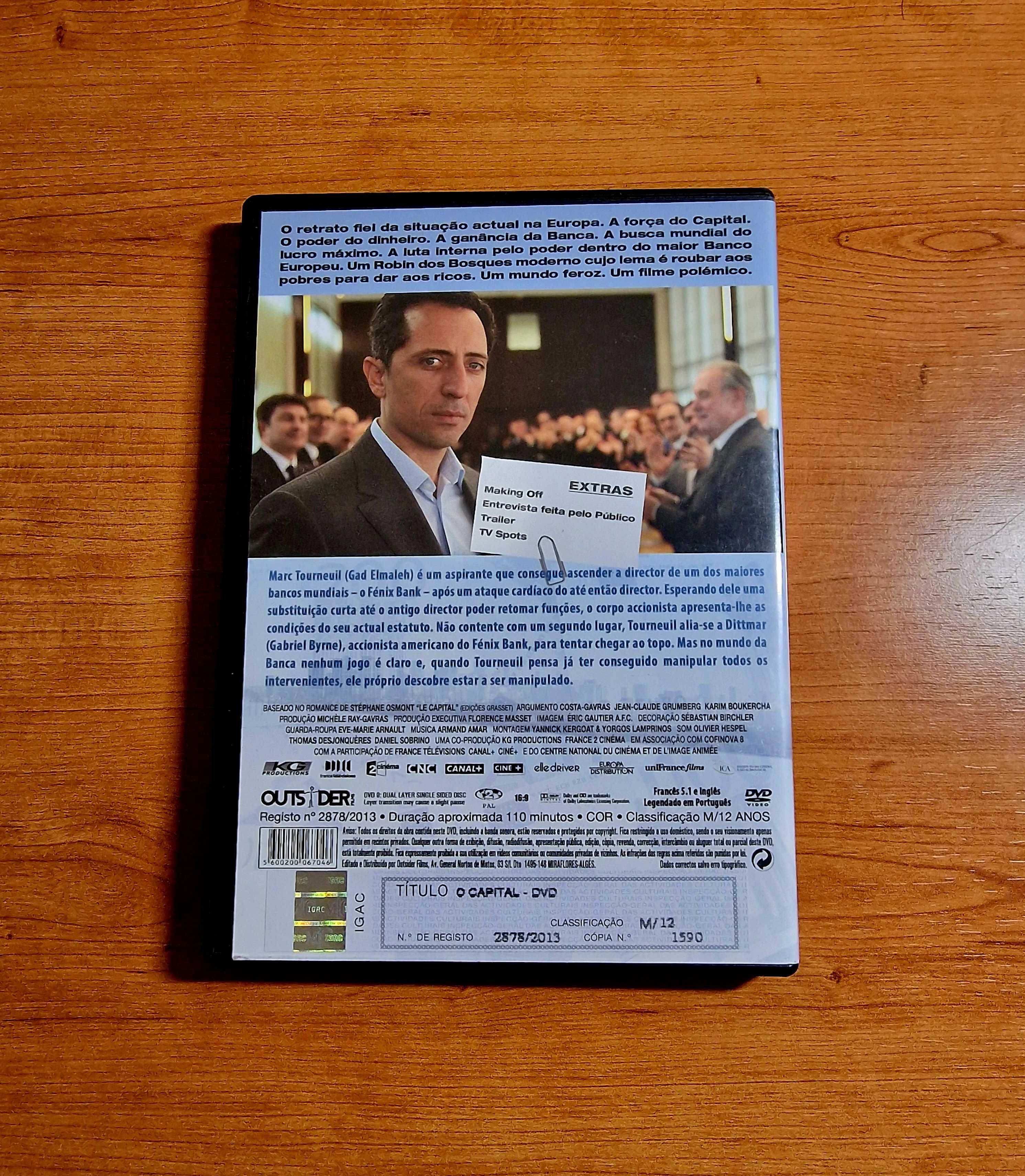 O CAPITAL (Costa-Gavras) Gad Elmaleh/Gabriel Byrne/Céline Sallette)