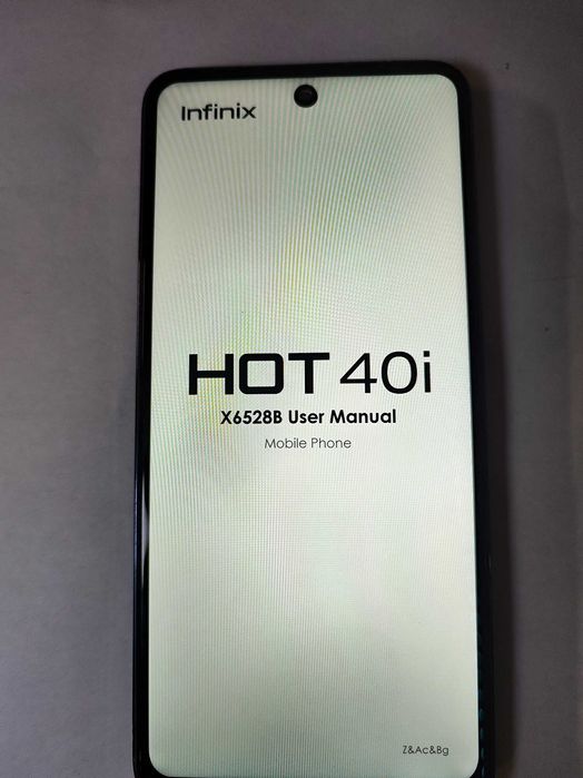 Infinix hot 40i 8/ 128