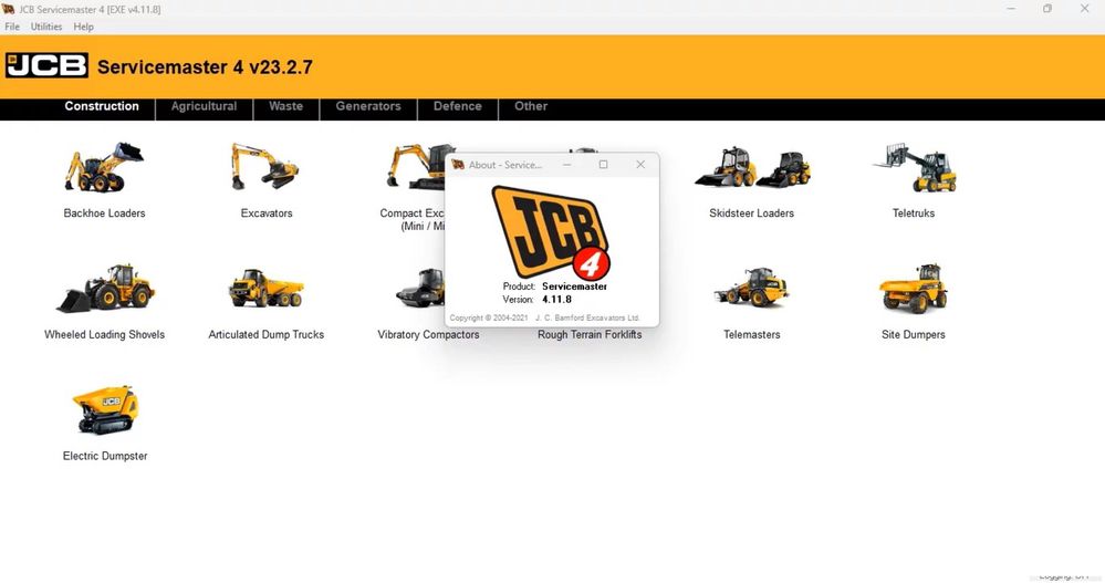 JCB ServiceMaster 4 Stage V 2024.11 Service Master