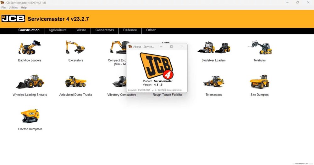 JCB ServiceMaster 4 Stage V 2023.3 Service Master