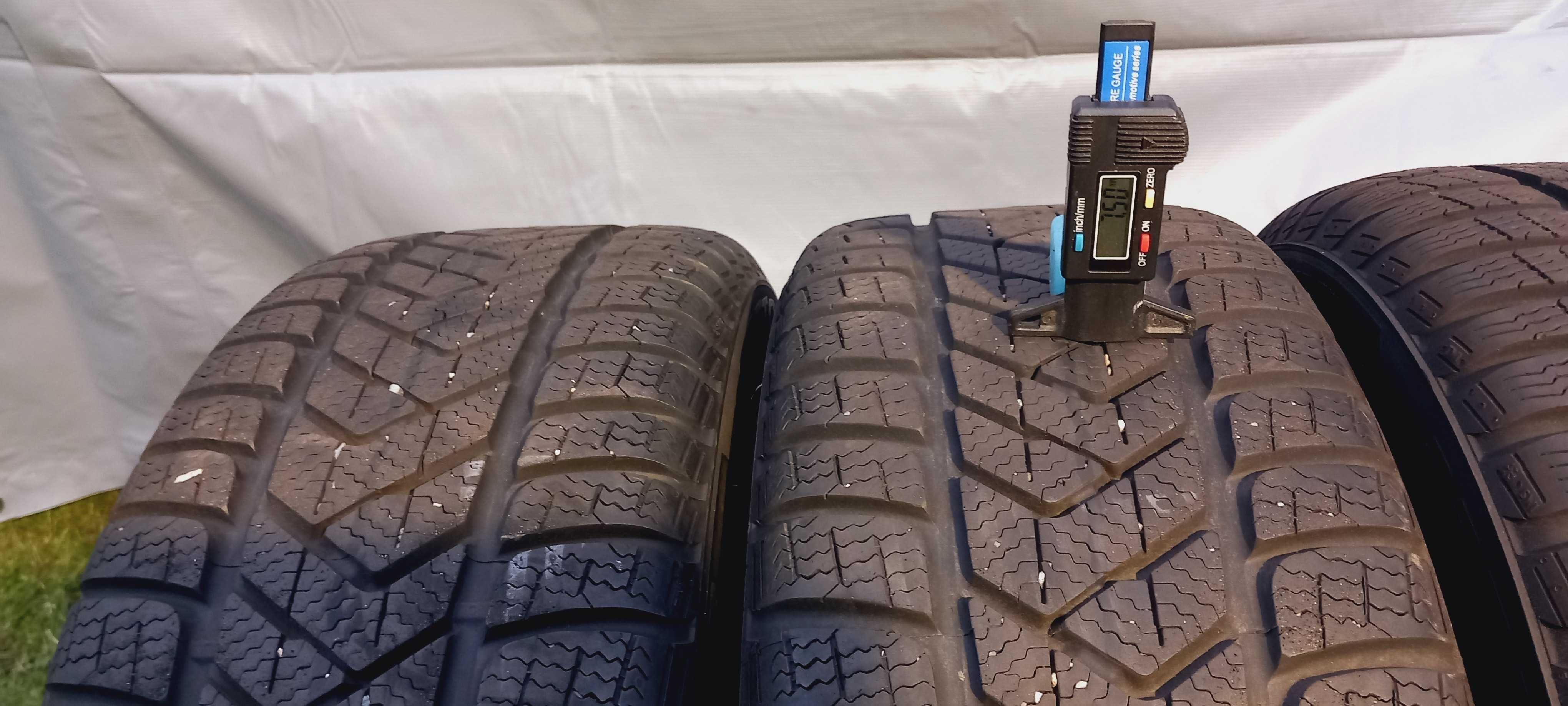 Koła zima Gr.VW/SKODA 7x17, 5x112, ET49+PIRELLI 225/45R17 M+S 2021/24r