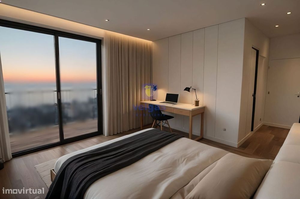 Apartamento T3 novo com terraço de 133m2 nas Caldas da Rainha - Prédio