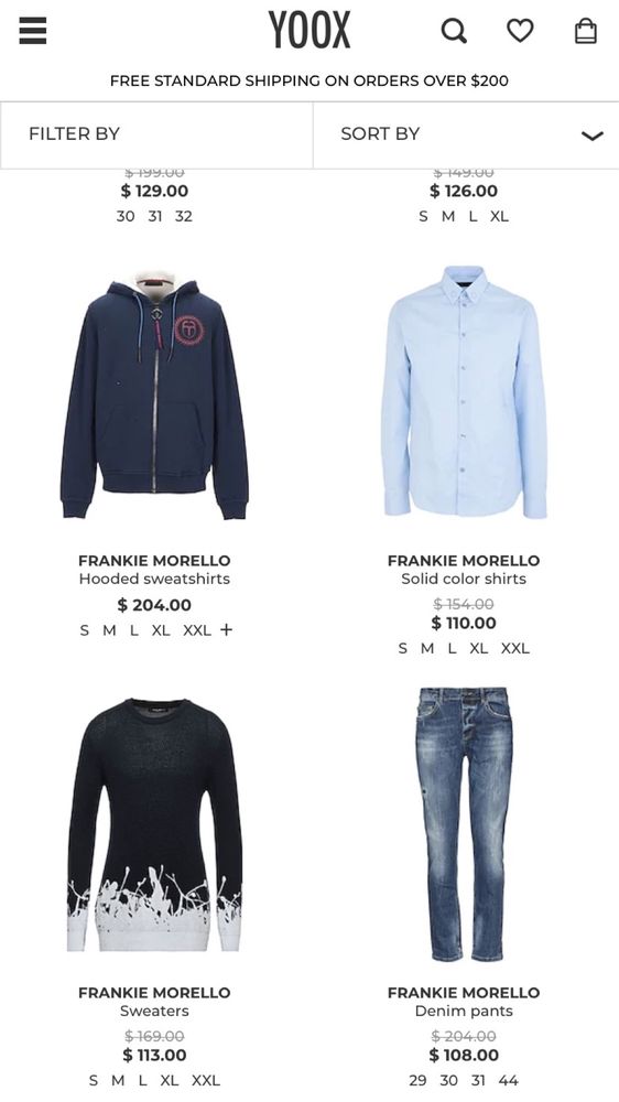 Спортивний костюм Frankie Morello, оригінал