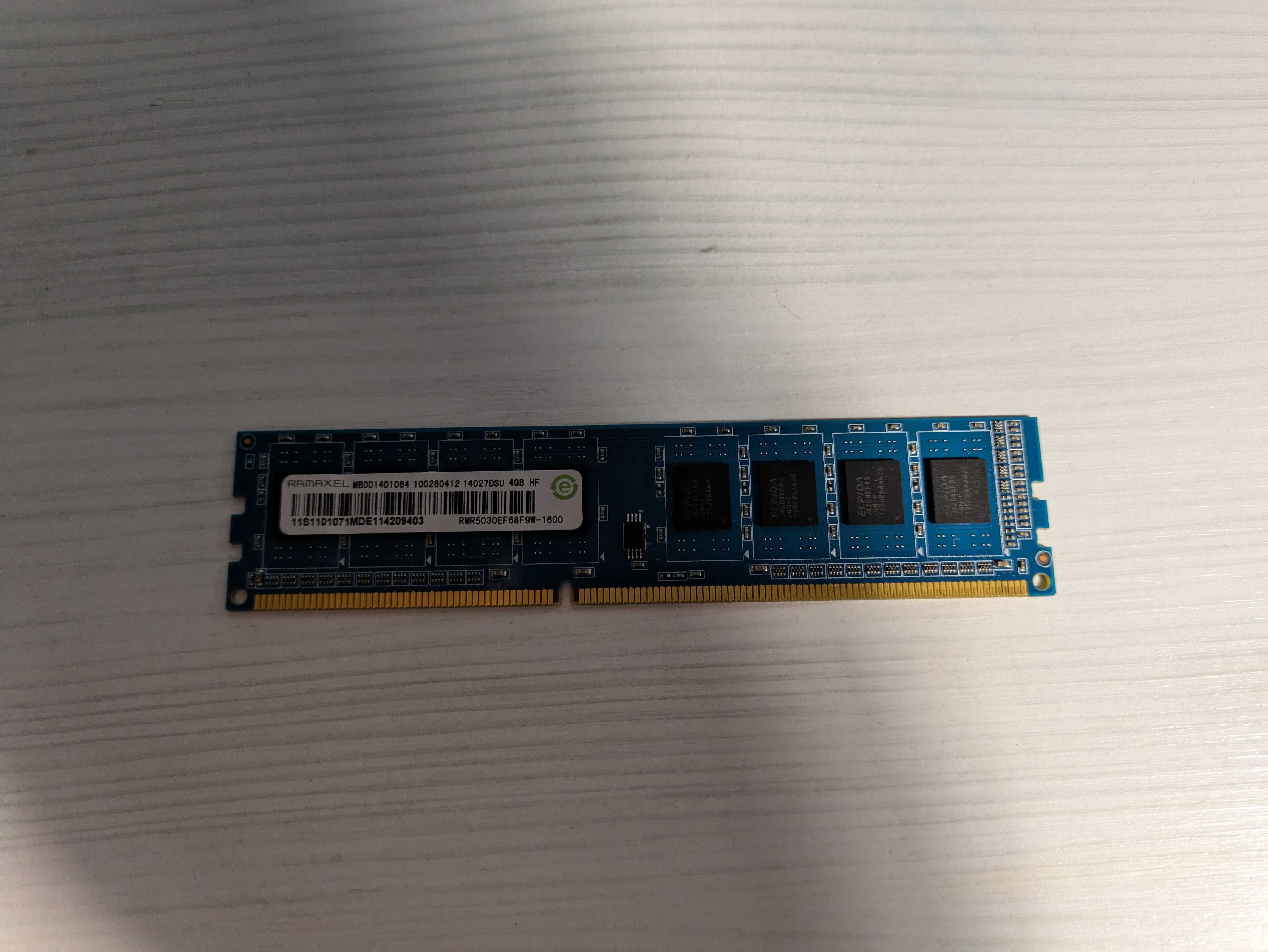 Модуль памяти Ramaxel DDR3L 4Gb 1600MHz (RMR5030EF68F9W-1600) Б/у