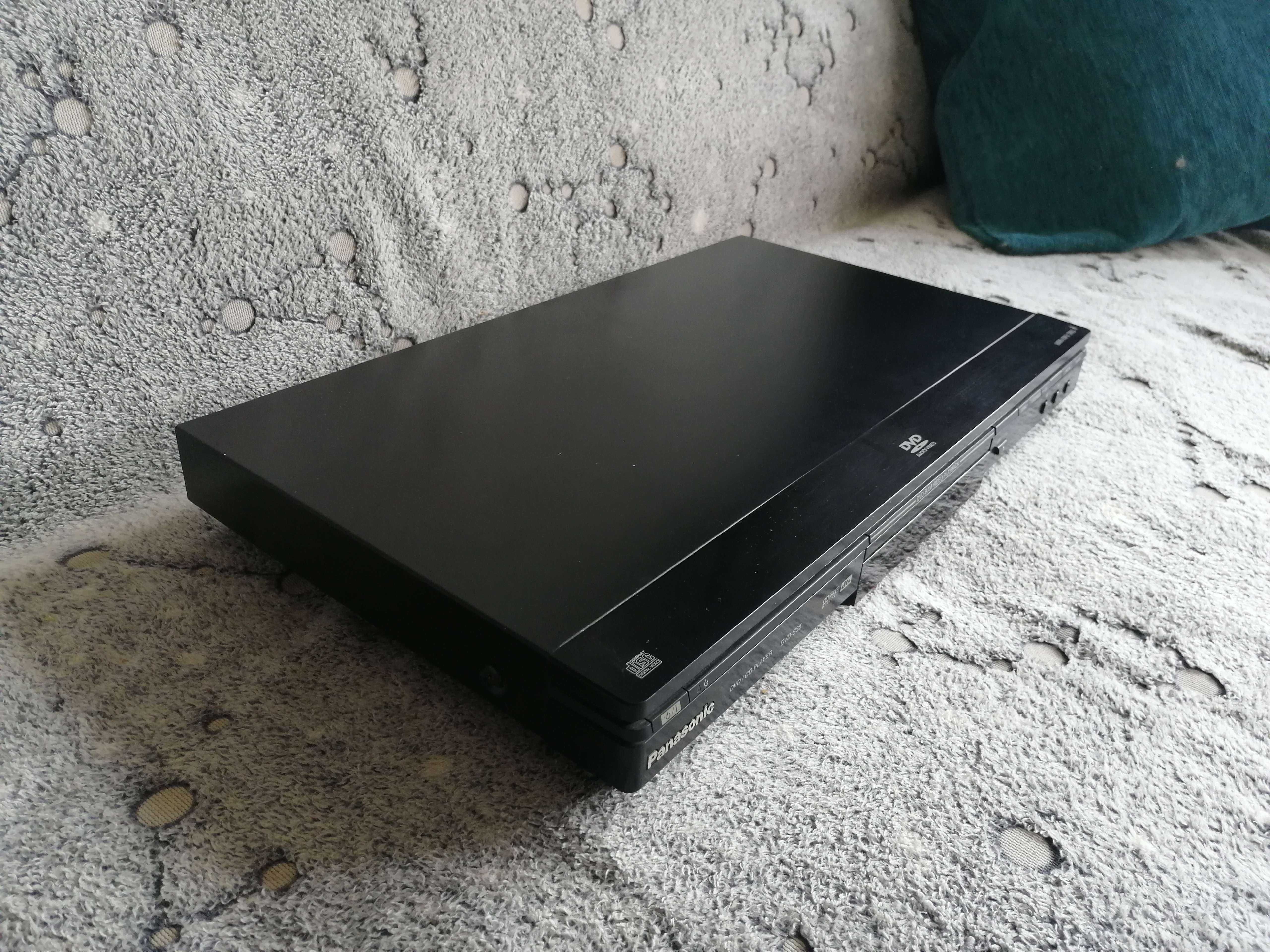 Odtwarzacz DVD, CD Panasonic DVD-S35 z pilotem