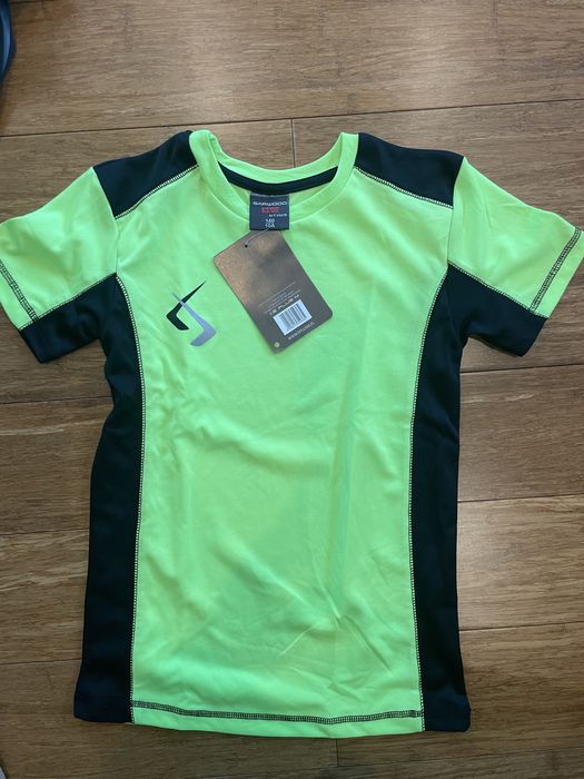 Nowa bluzka neonowa r 140 sport rower biegi t-shirt koszulka