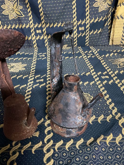 Conjunto de 3 Candeias antigas