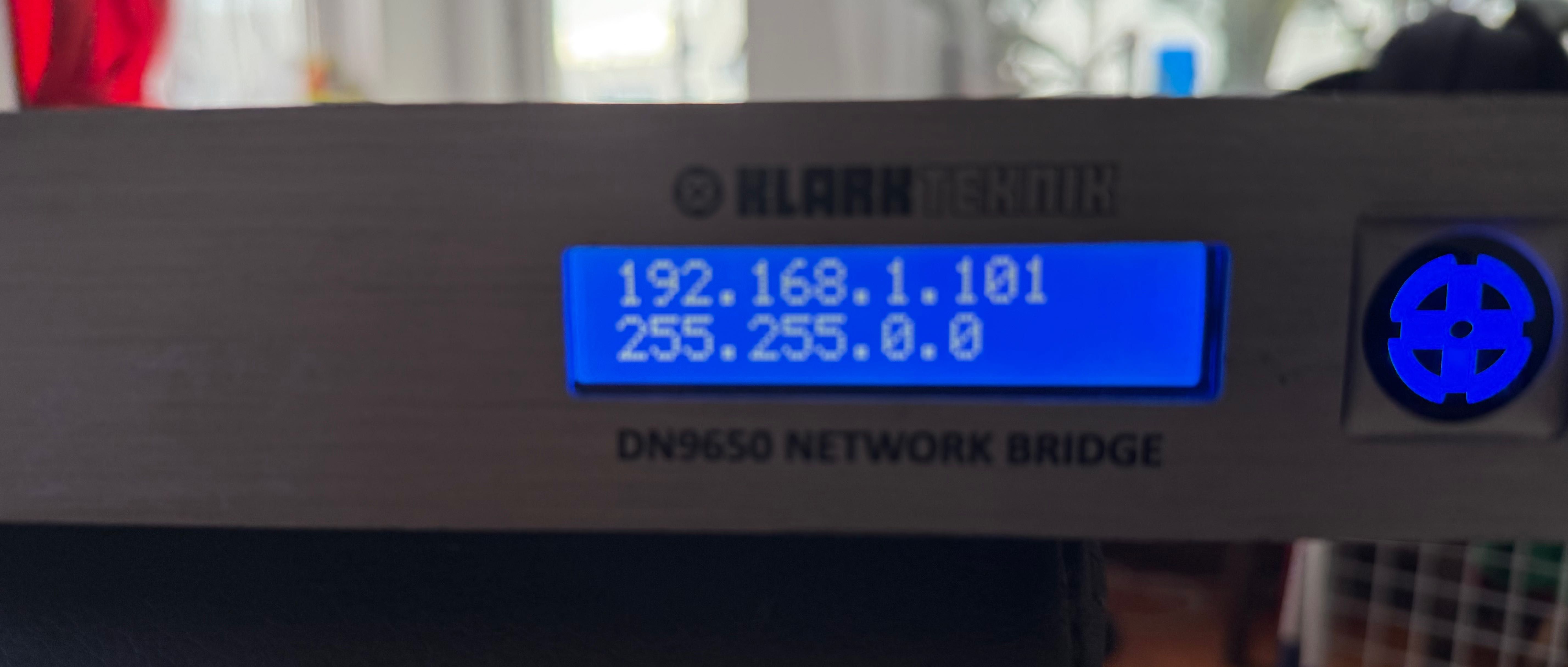 Klark Teknik DN 9650 Network Bridge