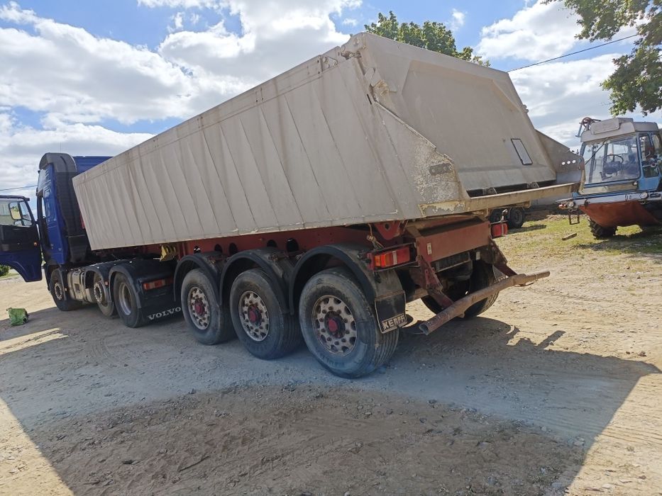 Naczepa wywrotka Kempf aluminiowa waga 5140kg z Niemiec
