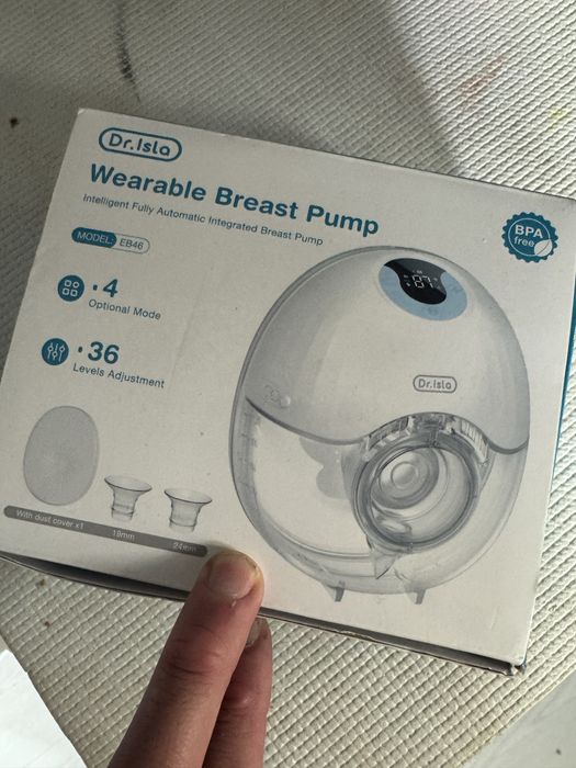 Bomba de amamentação vestível