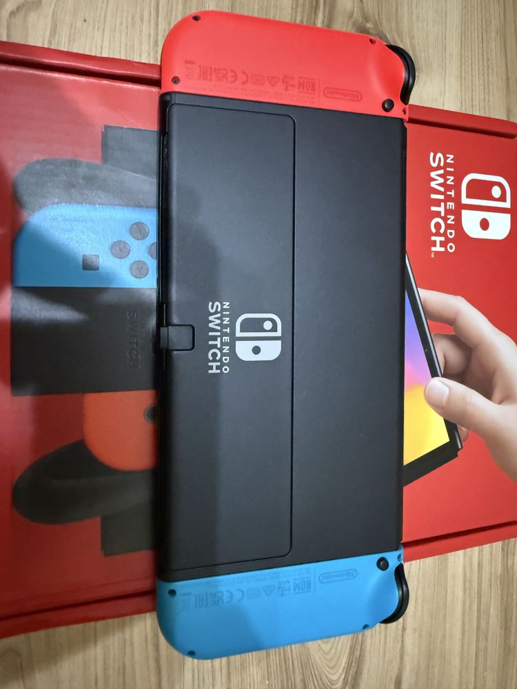 Przerobiona Nintendo Switch Oled 256gb CFW Atmosphere Picofly zestaw