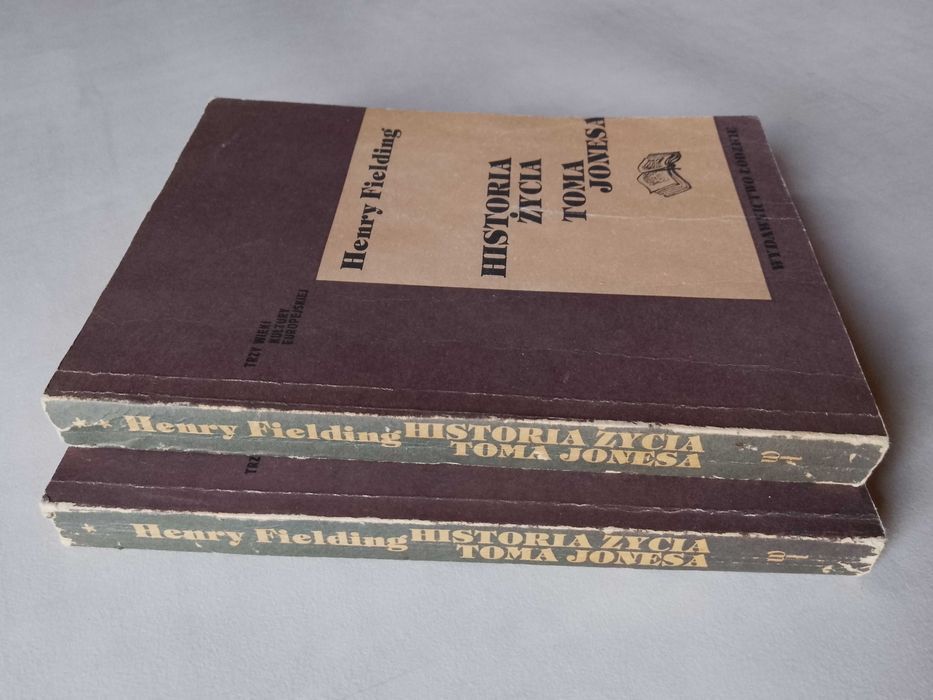 H. Fielding "Historia życia Toma Jonesa" t. 1, 2