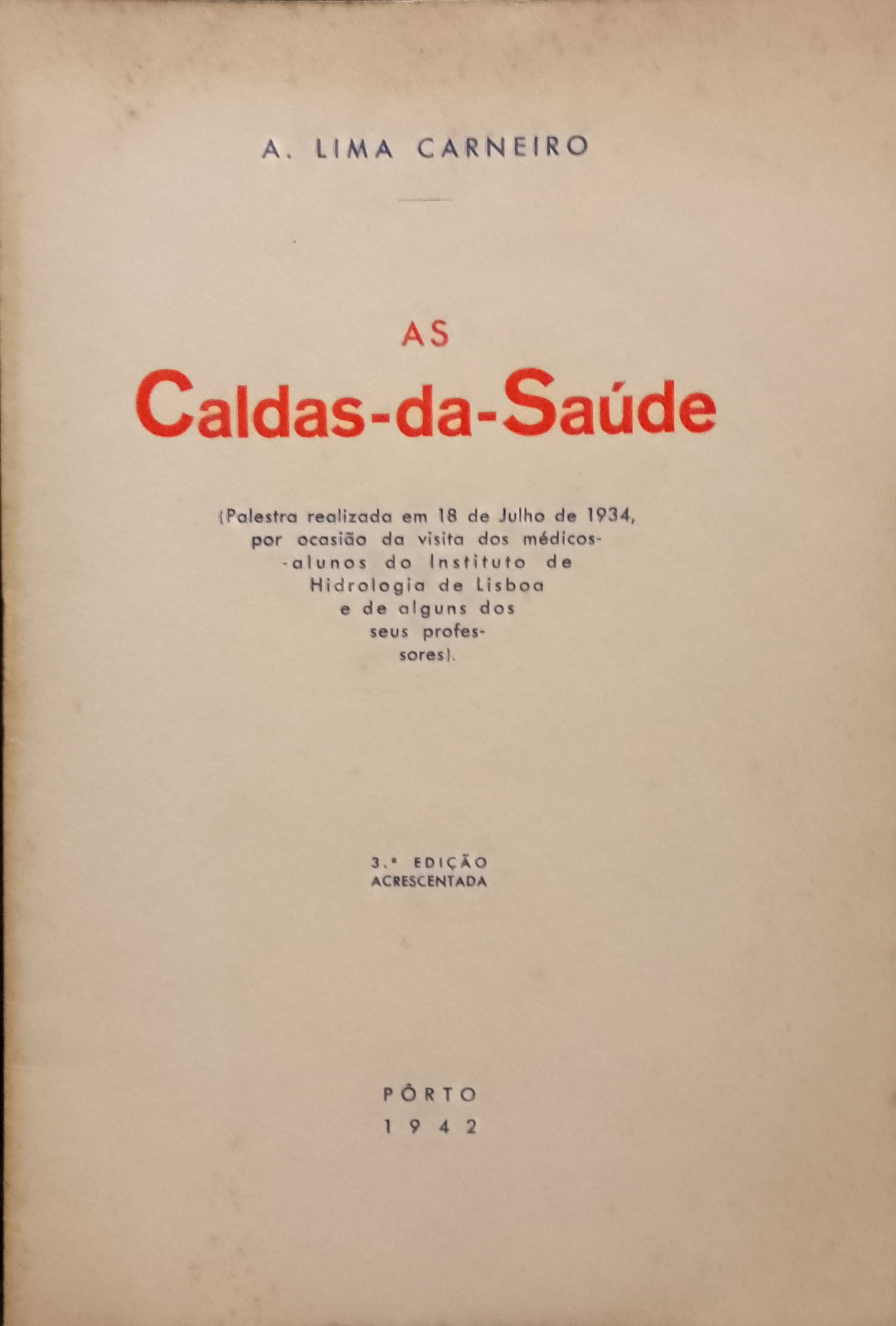 As Caldas-da-Rainha - A. Lima Carneiro