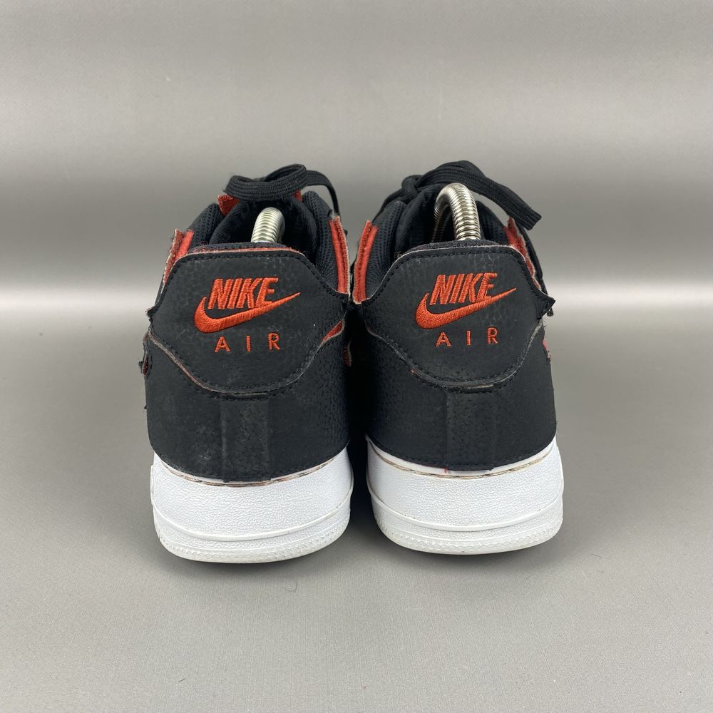 Nike Air Force 1/1 Shoes Black Chile Red DD2429-001 Кросівки Оригінал