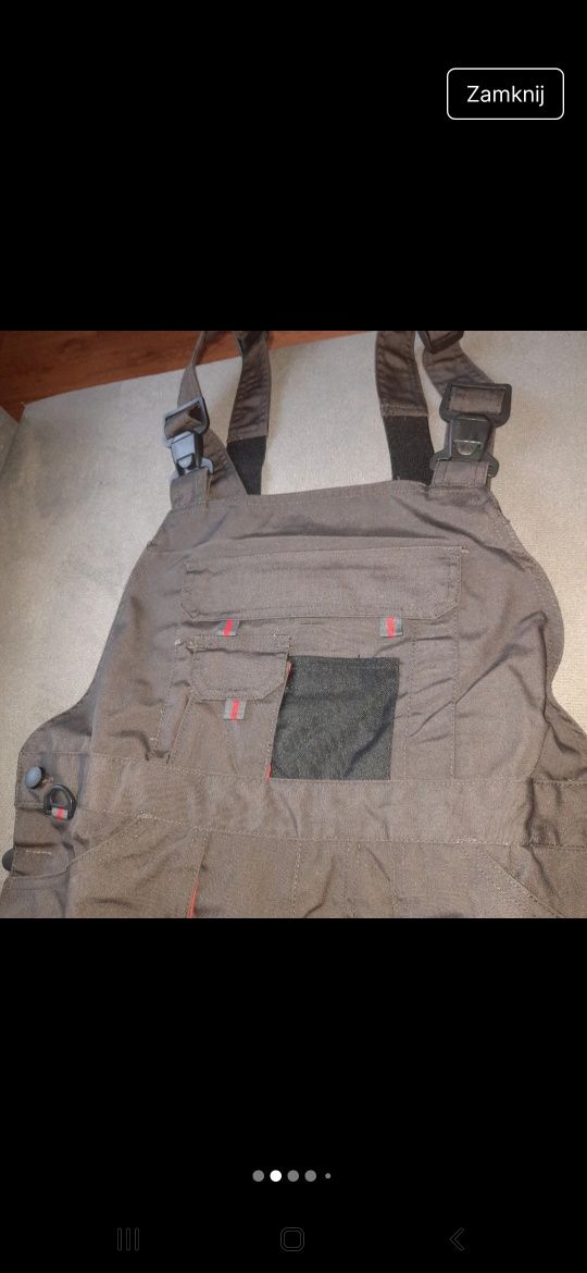 Spodnie i bluza robocza lahti pro s48